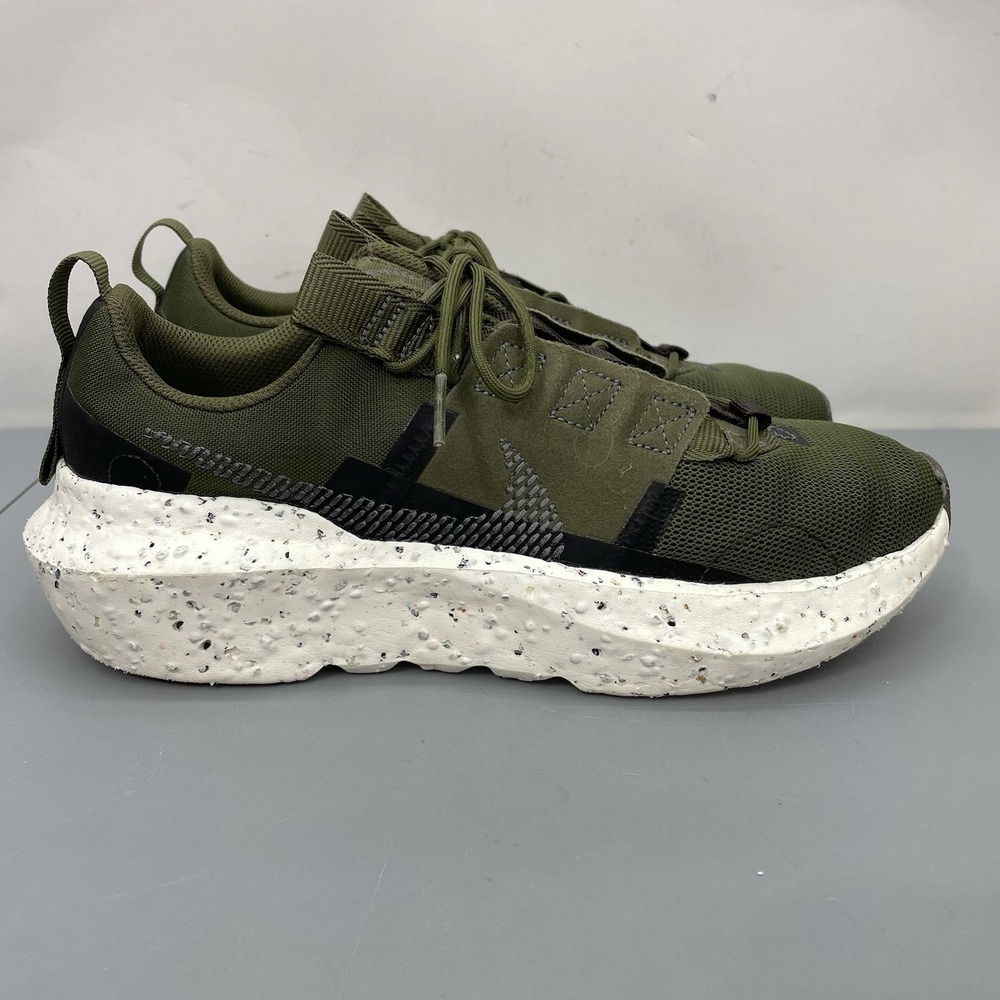 Nike Crater Impact Sneakers Shoes Casual Walking Athletic Green Mens 8